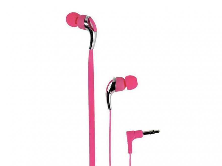 Sluchátka VIVANCO Neon Buds - růžová - Kliknutím na obrázek zavřete