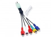 Komponentní kabel jack 3,5mm plus 2,5mm na 5 x Cinch pro LED TV Samsung BN39-01154W BN3901154W