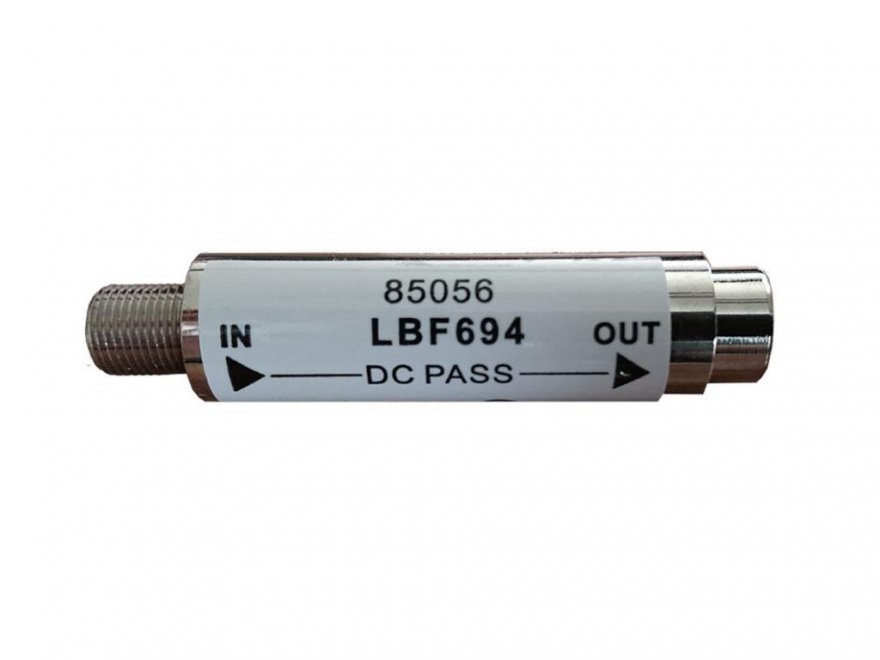 Filtr LTE LBF 694_filtr 5-694 MHz pro LTE700, F-kon. - Kliknutím na obrázek zavřete