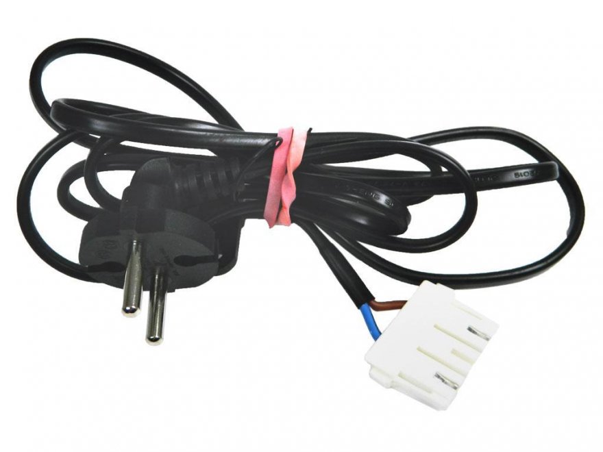 Kabel síťový 1.5m s plochým 3 pinovým konektorem - pro LCD a LED TV za sítě 230V - Kliknutím na obrázek zavřete