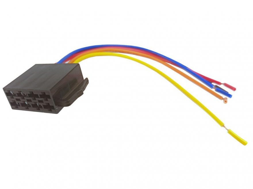Kabel AUTO ISO konektor s kabely, pouze napa#225 jena#237 (samice) ZRS-ISO/ZAS/WT - Kliknutím na obrázek zavřete