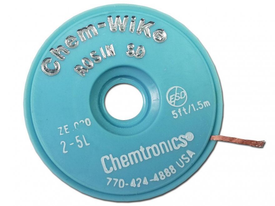 Odsávací lanko Chemtronics 0.76mm x 1.5m - Kliknutím na obrázek zavřete