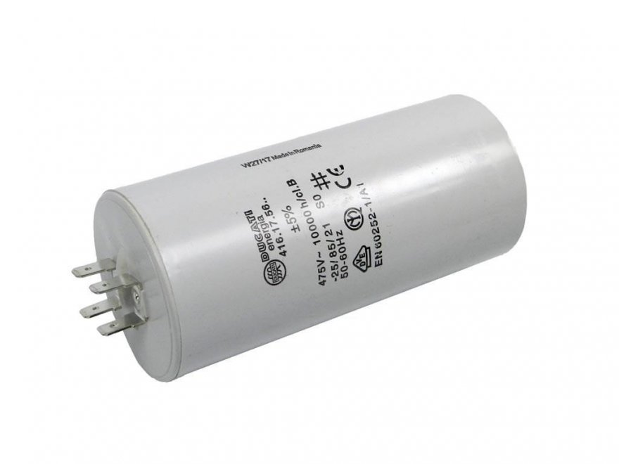 Rozběhový kondenzátor 30uF 425V / 450V DUCATI, motorový kondenzátor - Kliknutím na obrázek zavřete