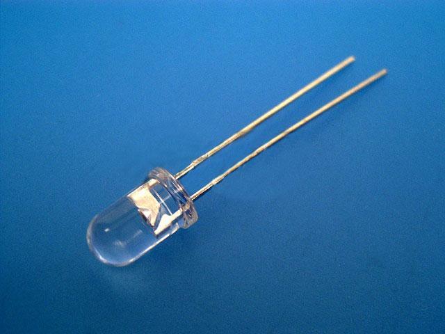 LED dioda žlutá 5mm, kulatá, supersvítivá OSHINO - Kliknutím na obrázek zavřete