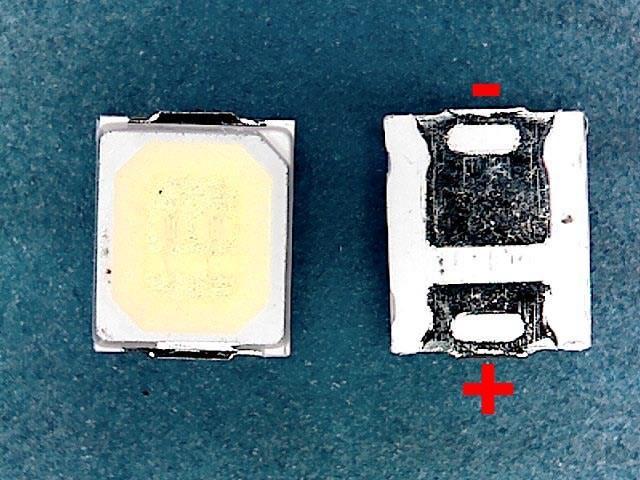 LED podsvit samostatná dioda 3528 / 2835 3V 20mA - Kliknutím na obrázek zavřete