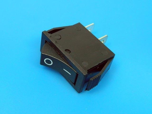 Vypínač kolébkový Ninigi RS1011C3BK černá ON-OFF - Kliknutím na obrázek zavřete