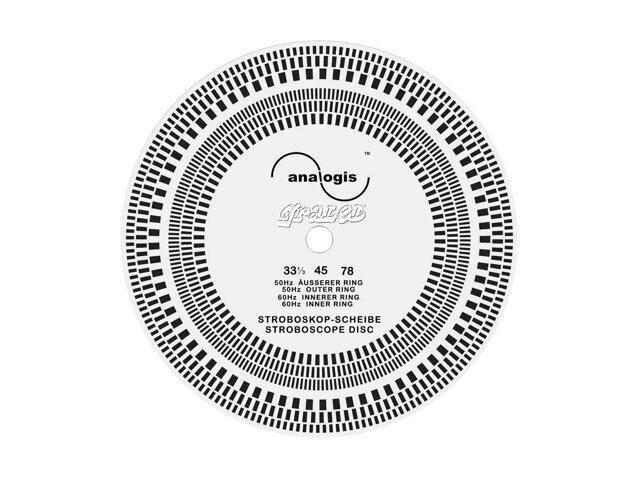 Gramo stroboskopický disk Perfect Pitch Analogis 6108 - Kliknutím na obrázek zavřete