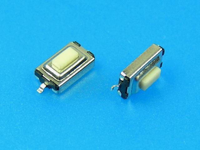 Mikrotlačítko SMD 6 x 3,2mm - výška 2,5mm - Kliknutím na obrázek zavřete