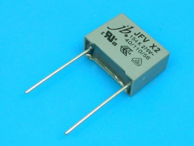 Kondenzátor polypropylenový X2 150k/275V 150nF - Kliknutím na obrázek zavřete