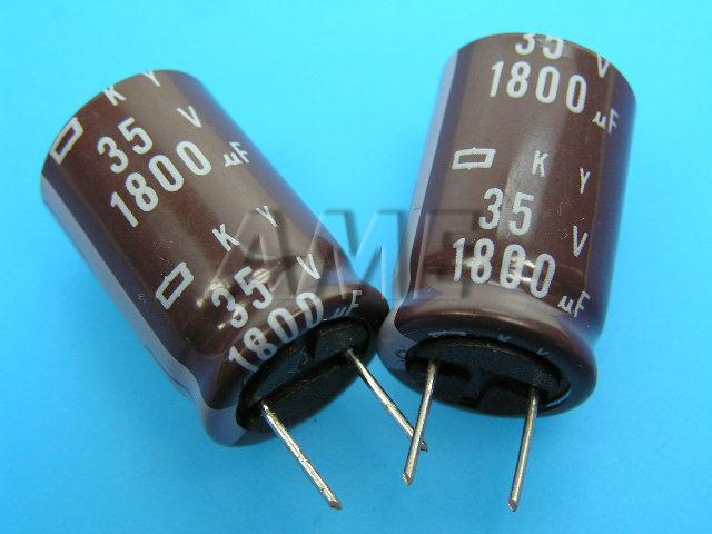 1800uF/35V - 105°C Nippon KY kondenzátor elektrolytický - Kliknutím na obrázek zavřete