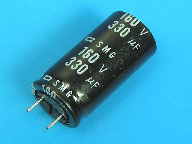 330uF/160V - 85°C Nippon SMG kondenzátor elektrolytický - Kliknutím na obrázek zavřete