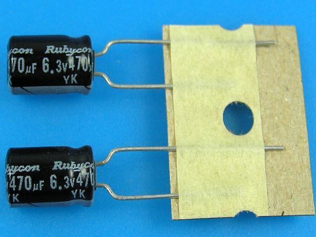 470uF/6,3V - 85°C Rubycon YK kondenzátor elektrolytický - Kliknutím na obrázek zavřete