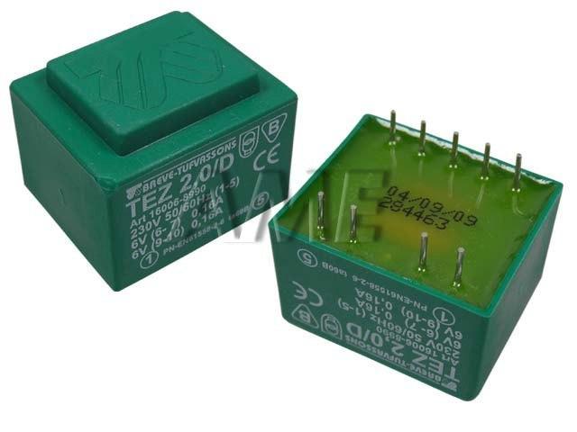transformátor síťový do plošného spoje 230 / 2x6V - 1,9VA BVEI3032035 - Kliknutím na obrázek zavřete