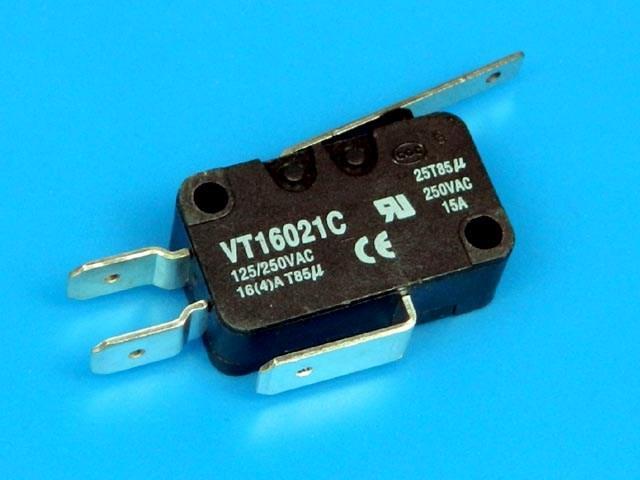MW MS300 Mikrospínač do mikrovlnné trouby s páčkou VT16021C - Kliknutím na obrázek zavřete