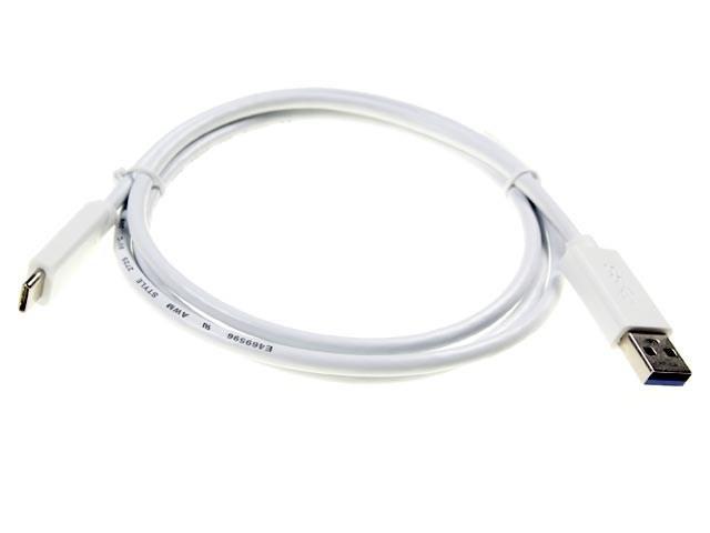 Kabel USB C 3.1 (M) propojovací USB A 3.0 (M) délka 1,2m bílý - Kliknutím na obrázek zavřete
