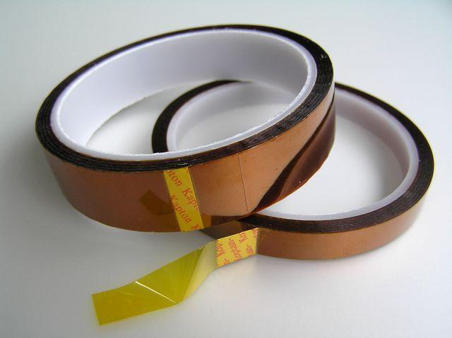 KAPTON páska izolační žlutá, samolepící, šíře 10mm, návin 33m - Kliknutím na obrázek zavřete