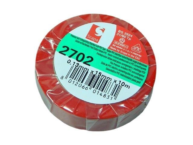 Páska SCAPA2702-15 izolační červená (rudá) šířka 15mm - Kliknutím na obrázek zavřete