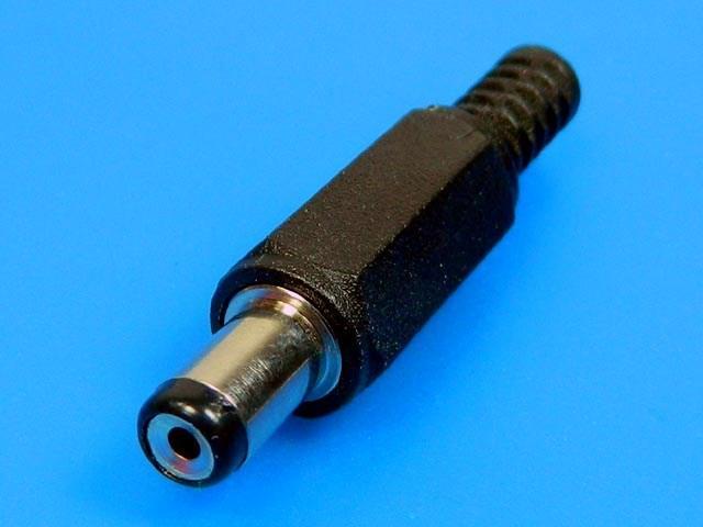 Konektor napájecí 5.5 x 1.7mm - na kabel - Kliknutím na obrázek zavřete