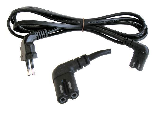 Kabel síťový 1.5m úhlový - pro LCD a LED TV a běžné malé přístroje napájené za sítě 230V 3903-000849 - Kliknutím na obrázek zavřete