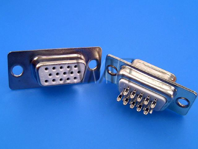 Konektor CANNON 15/3x5 pin - panelový, samice - Kliknutím na obrázek zavřete