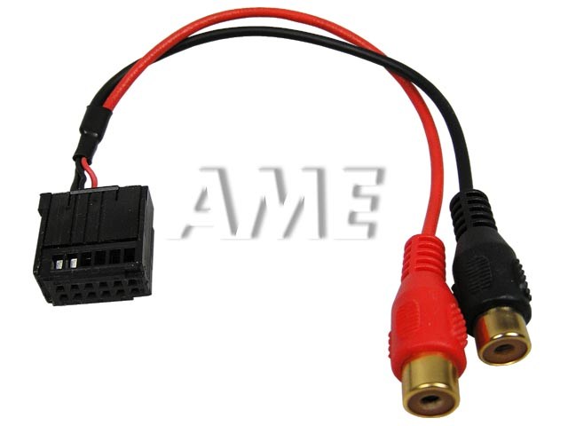 Kabel AUTO konektor FORD - 2x RCA konektor AUX-FORD.02 - Kliknutím na obrázek zavřete