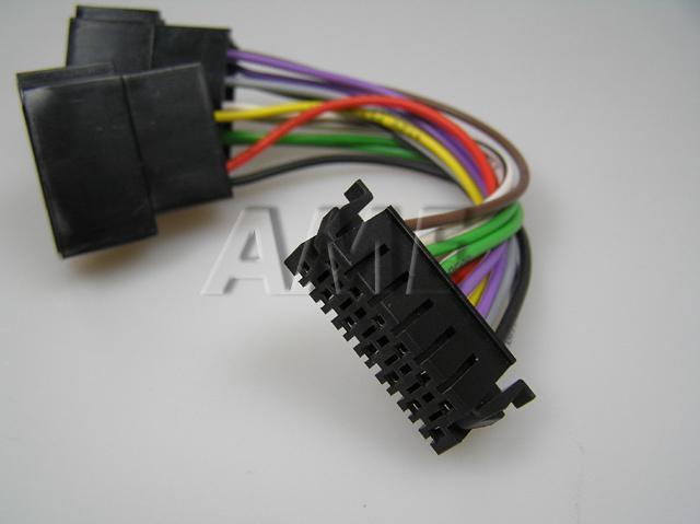 Kabel AUTO konektor pro JVC volné konce ZRS-38 - Kliknutím na obrázek zavřete