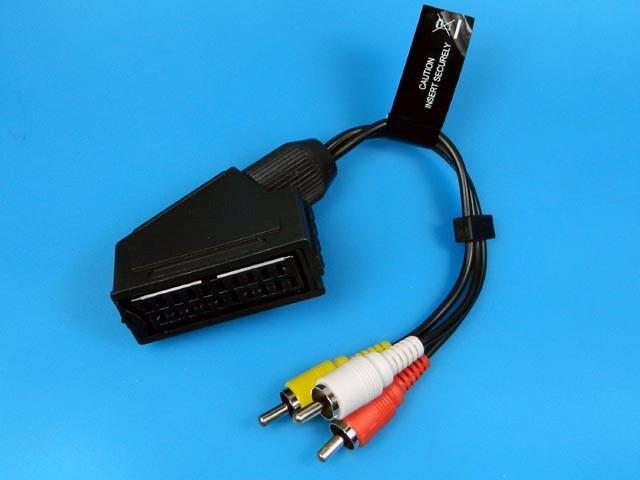 Kabelová redukce s konektorem SCART pro LED televizory Samsung BN39-01545D BN3901545D - Kliknutím na obrázek zavřete
