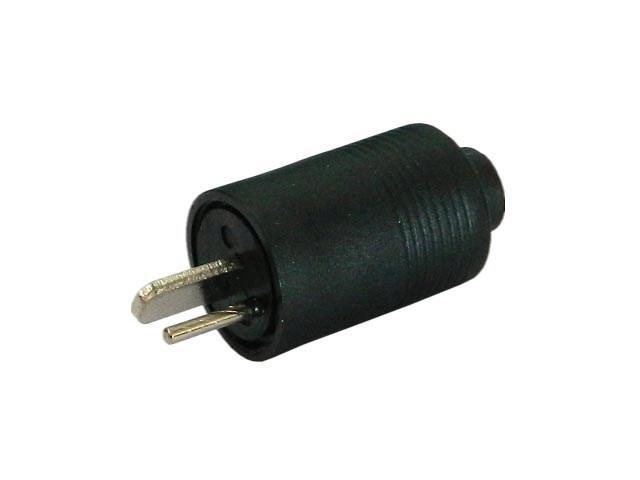 Repro konektor DIN na kabel samec černý - Kliknutím na obrázek zavřete