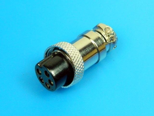 Konektor mikrofonní DIN kabelová samička 5 pinů MIC325 - Kliknutím na obrázek zavřete