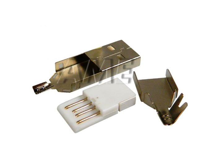 Konektor USB na kabel - Samice - typ A - Kliknutím na obrázek zavřete