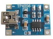 TP4056 / 4056ES modul nabíjení Liion - varianta B s konektorem mini USB