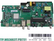 LCD modul základní deska Sencor SLE3227TCS / Main board TP.MS3663T.PB751 / A20052545-0A05620
