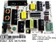 LCD modul zdroj Hisense H65N6800 / POWER UNIT RSAG7.820.6675/ROH / DMD17B683KV