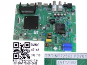 LCD modul základní deska Sencor SLE32S601TCS / Main board TPD.NT72563.PB781 / B20107640-0A01731