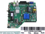 LCD modul základní deska Sencor SLE43F14TCS / Main board TP.MS3663S.PB801 / H17123526-0A01665