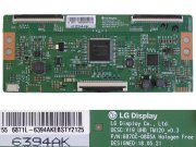 LCD modul T-CON 6870C-0805A / TCON board V19_UHD_TM120_V0.3 / 6871L-6394A