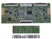 LCD modul T-CON 43UHD Duai 47-6021265 / T-con board HV430QUBH10 44-9771461