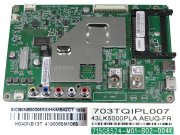 LCD LED modul základní deska XICB0NB00306SX/HNMBA2CT / Main board assy 715G8524-M01-B02-004K / 703TQIPL007 / COV34846201