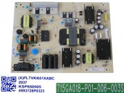 LCD modul zdroj Philips PLTVKI651XABC / SMPS power supply board 715GA018-P01-006-003S