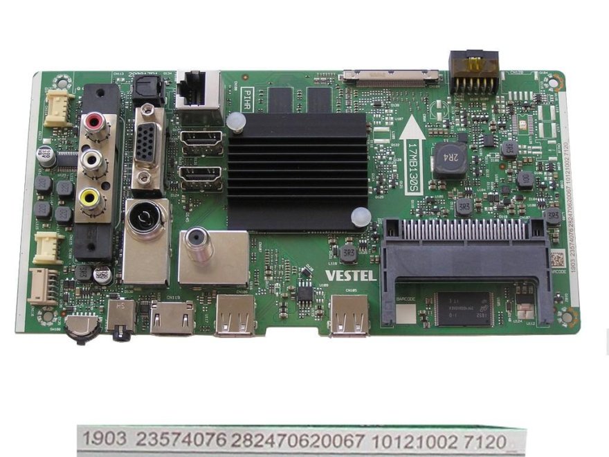 LCD modul základní deska 17MB130S / Main board 23574076 HITACHI 49HK6500 - Kliknutím na obrázek zavřete