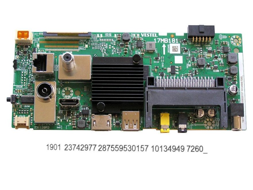 LCD modul základní deska 17MB181 / Main board 23742977 GOGEN TVH32M562STWEB - Kliknutím na obrázek zavřete