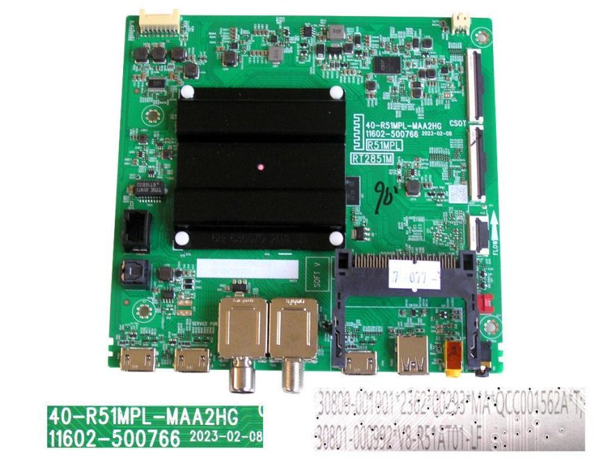 LCD LED modul základní deska Thomson 30800-001001/ Main board assy 40-R51MPL-MAA2HG - Kliknutím na obrázek zavřete