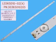 LED podsvit 720mm, 10LED / LED Backlight 720mm - 10 D-LED, LED65D10-02,30365010205