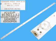 LED podsvit 720mm, 10LED / LED Backlight 720mm - 10DLED, LED65D10-03 / 30365009206