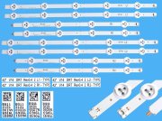 LED podsvit sada LG 42" V14 DRT celkem 8 pásků / DLED TOTAL ARRAY 6916L-1588A plus 6916L-1589A plus 6916A-1589A plus 6916A-1590A