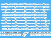 LED podsvit sada LG AGF78379401AL celkem 10 pásků / DLED TOTAL ARRAY 42V13 6916L-1402A plus 6916L-1403A plus 6916L-1404A plus 6916L-1405A