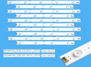 LED podsvit sada Grundig celkem 10 pásků / D-LED Backlight 2015ARC430_3228_L05 / LM41-00174 plus 2015ARC430_3228_R04 / LM41-00173A