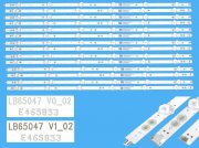 LED podsvit sada Philips 705TLB65B3030P01L celkem 14 pásků / DLED TOTAL ARRAY 996599001086 / LB65047