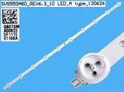 LED podsvit 655mm, 10LED / LED Backlight 655mm - 10DLED, BN96-01168A, SVS550A80