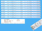 LED podsvit sada 5800-W43001-3P00 celkem 8 pásků / DLED TOTAL ARRAY 02K03177A, plus 5800-W43001-3P00 VER01.00